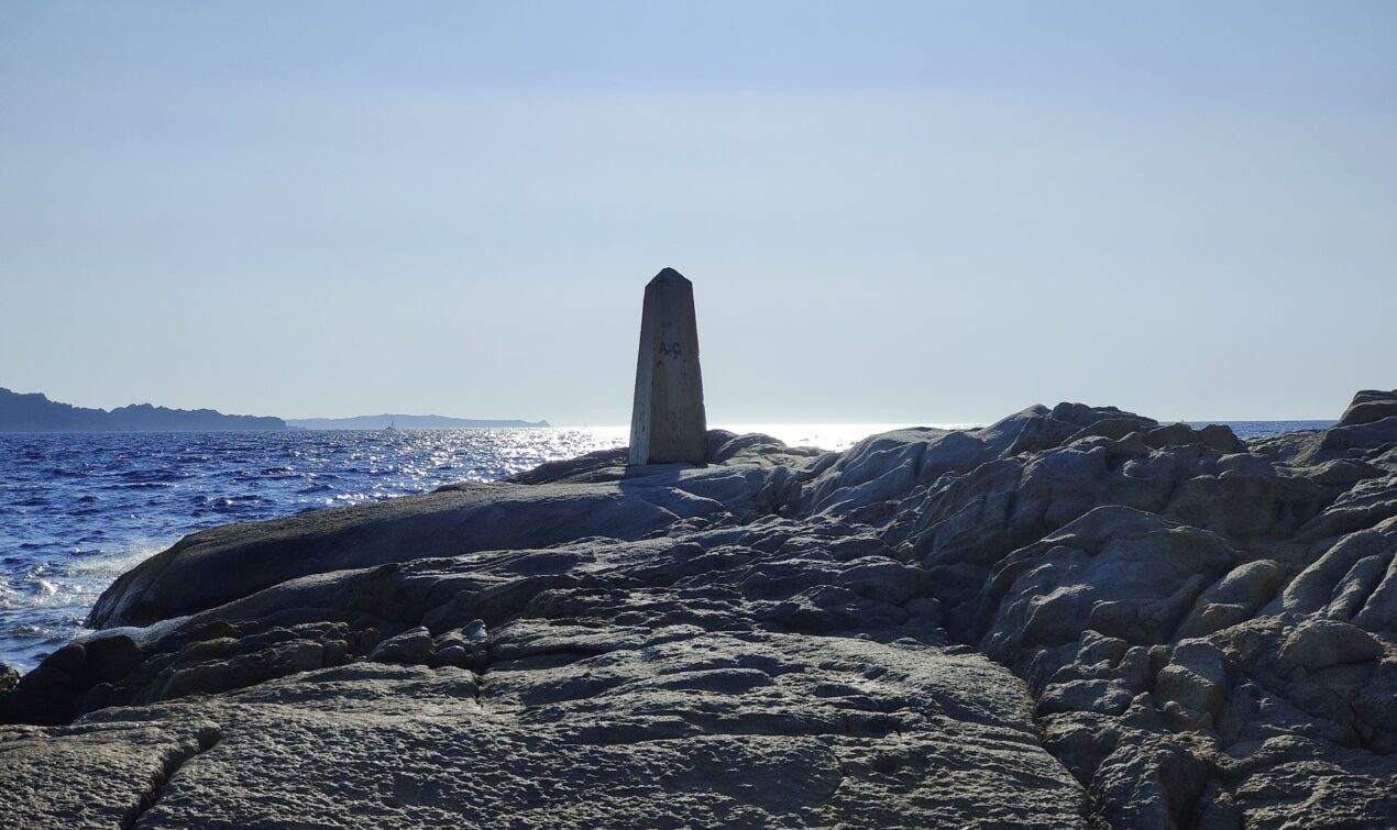 Stone pillar on a cliff